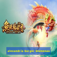 alexandria burger blumenau